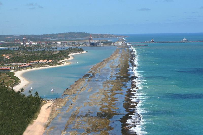 Vivenda Dos Arrecifes Hotel ปอร์โต จิ กาลินญาส ภายนอก รูปภาพ